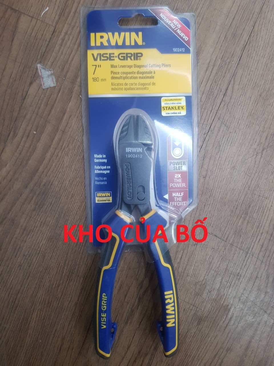 Kềm cắt cao cấp trợ lực  irwin 1902412