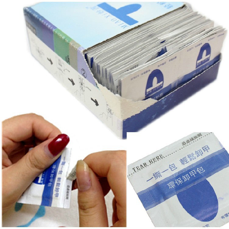 Giấy ủ tháo gel siêu nhanh, giấy bạc ủ móng