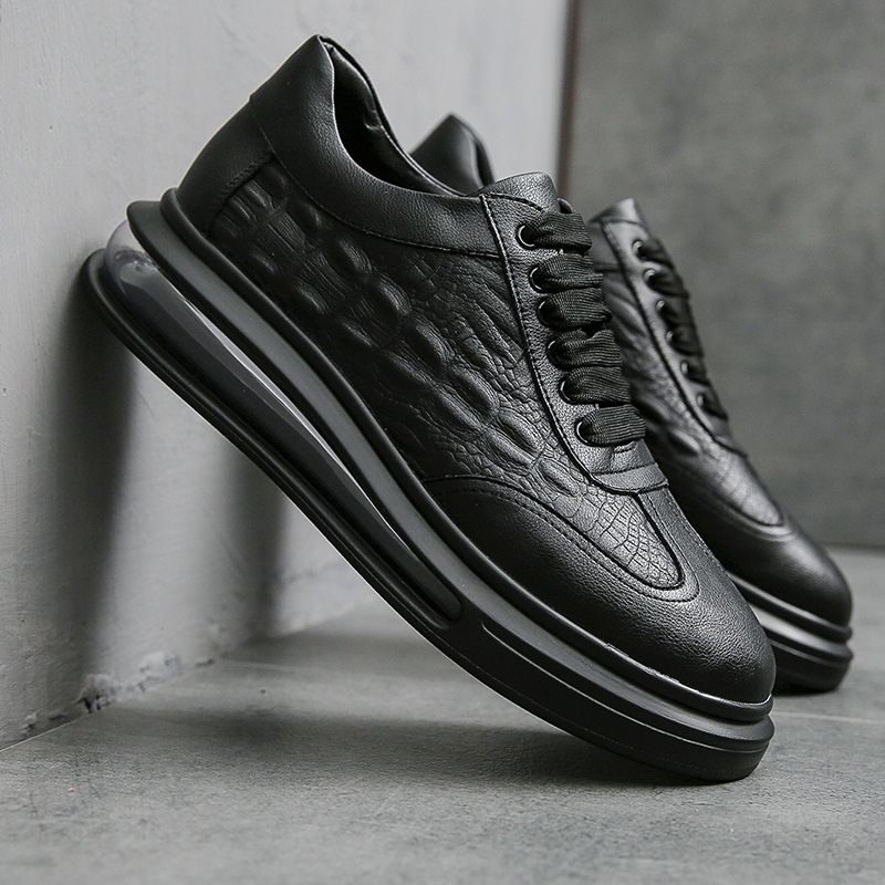 [DA THẬT] Giày Sneaker MC.Q Dập Vân Cá Sấu New 2021 - Fullboxx