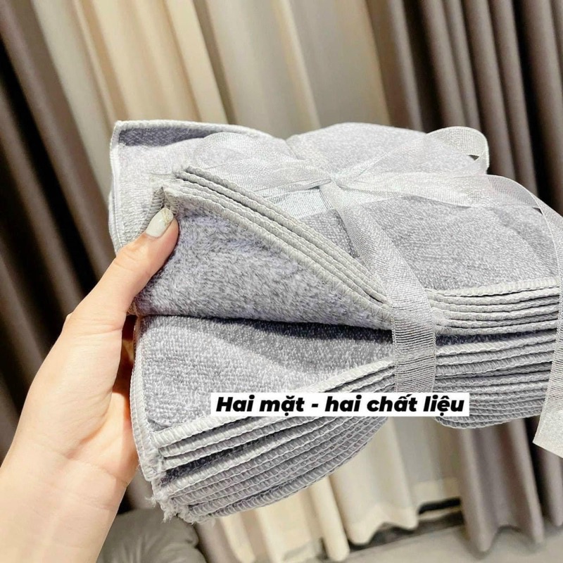 Khăn lau bếp san hô siêu thấm, lau bếp đa năng