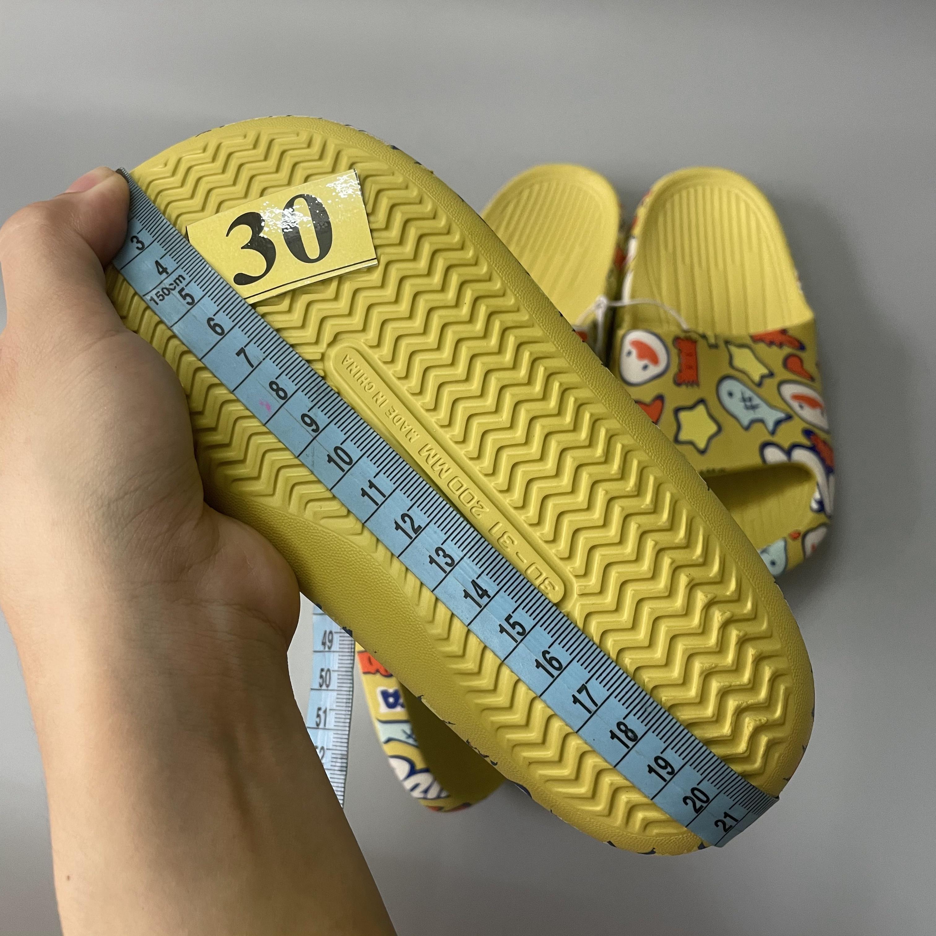(Ảnh thật) Size 30 đến 35 Dép bánh mì trẻ em siêu nhẹ, siêu mềm