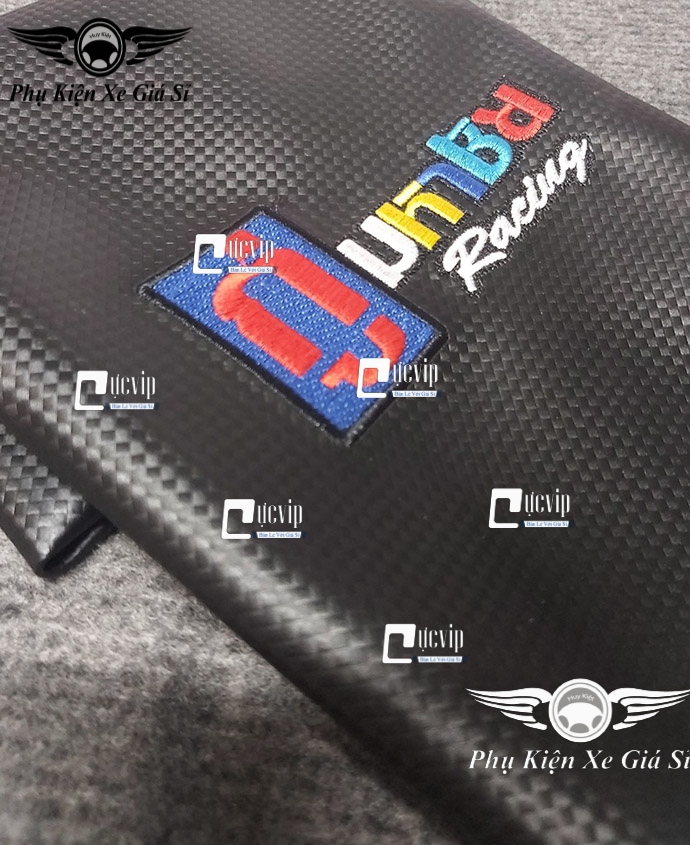 Da Yên Xe Máy Thái Carbon Logo Thêu MS3813