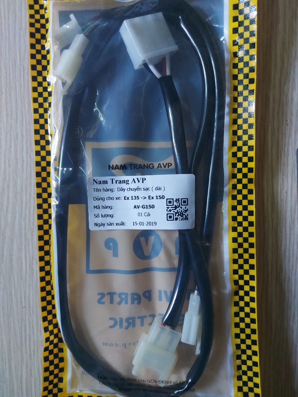 Dây chuyển sạc từ ex 135 sang ex 150