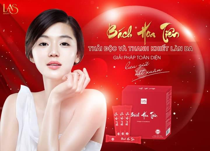 Bách Hoa Tiên Las Beauty - Cốm Uống Đẹp Da [Chính Hãng]