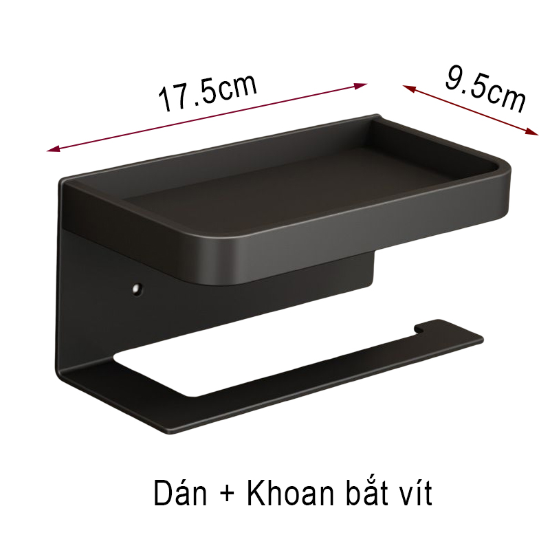 Kệ Để Cuộn Giấy Vệ Sinh Dán Tường Tiện Dụng