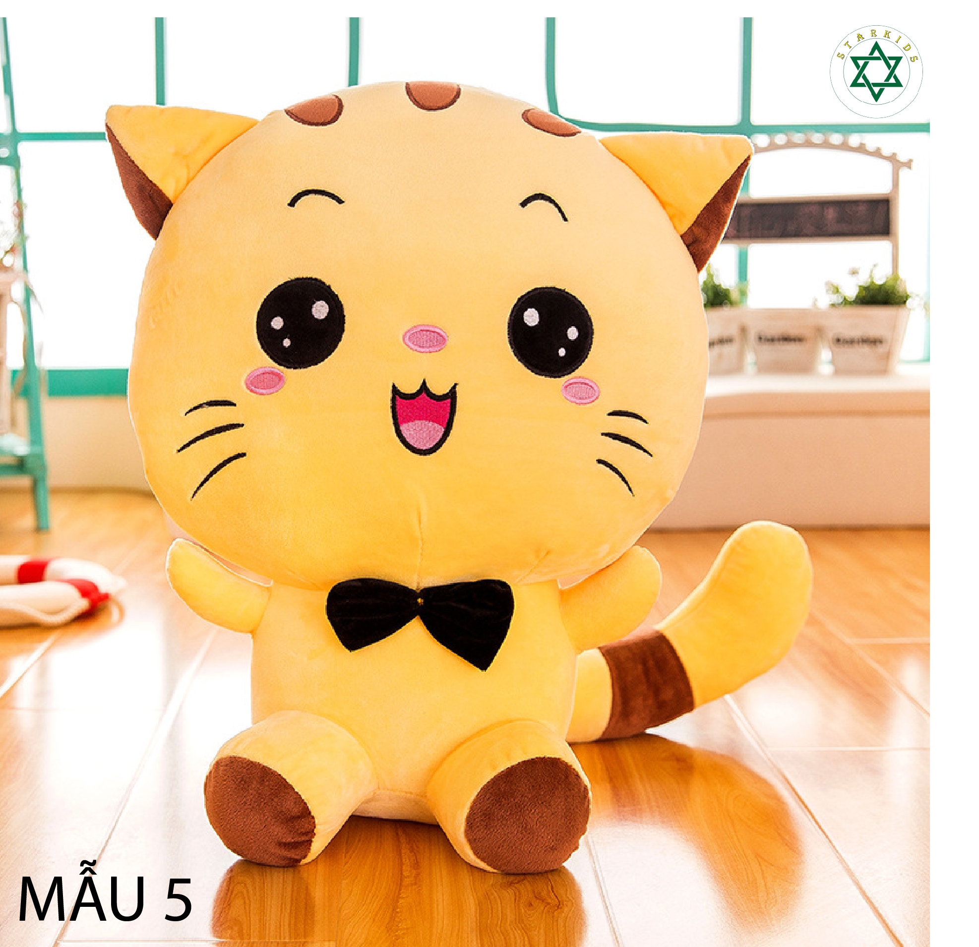 Thú Bông Mặt Mèo Cute (22cm)