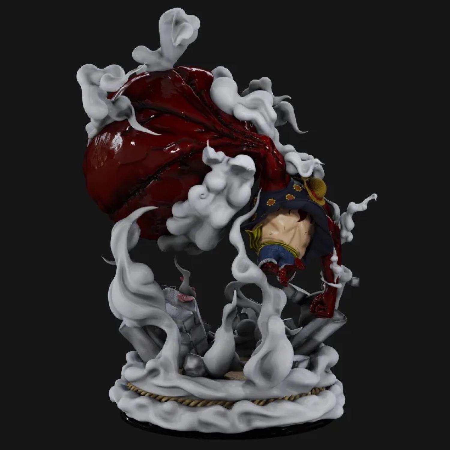 File in 3D Monkey D. Luffy Gear 4 - One Piece