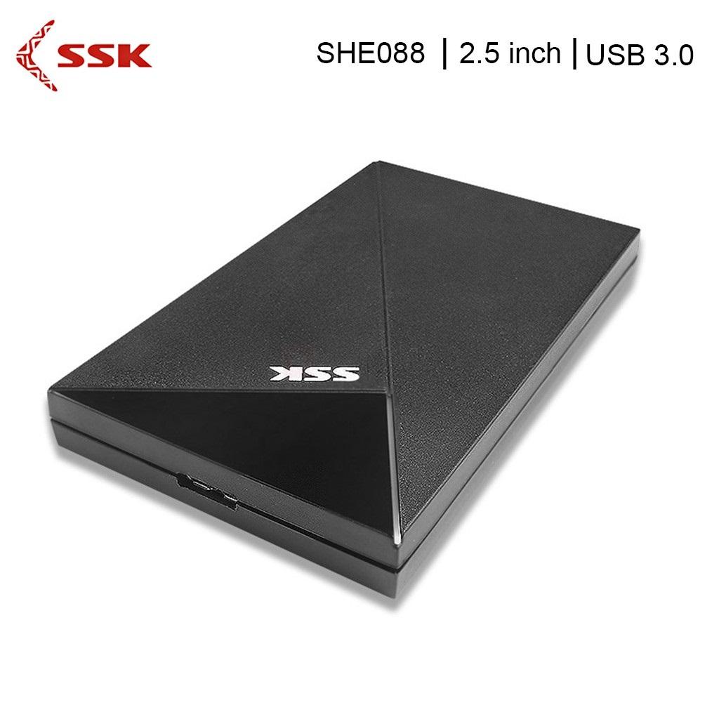 Hộp đựng ổ cứng HDD Box SSK chuẩn 3.0 - Box ổ cứng HDD 2.5inch SHE-088