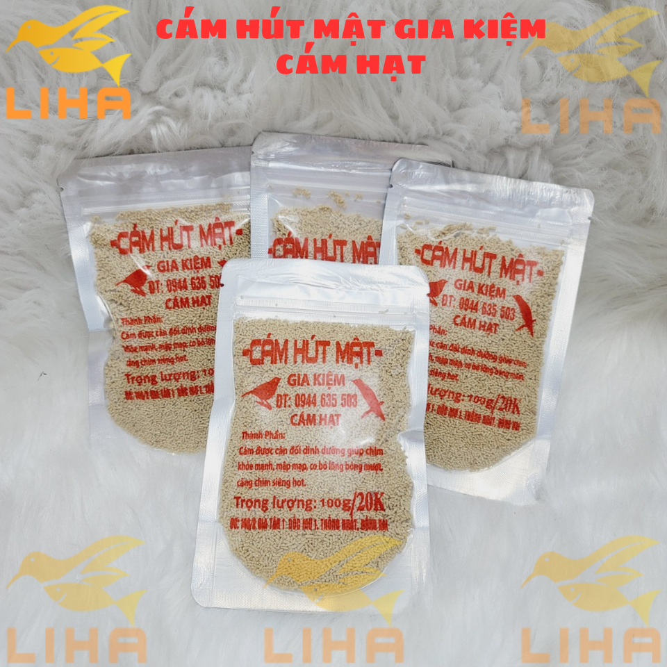 Cám Hút Mật Gia Kiệm 100gr - Thức Ăn Chim Hút Mật