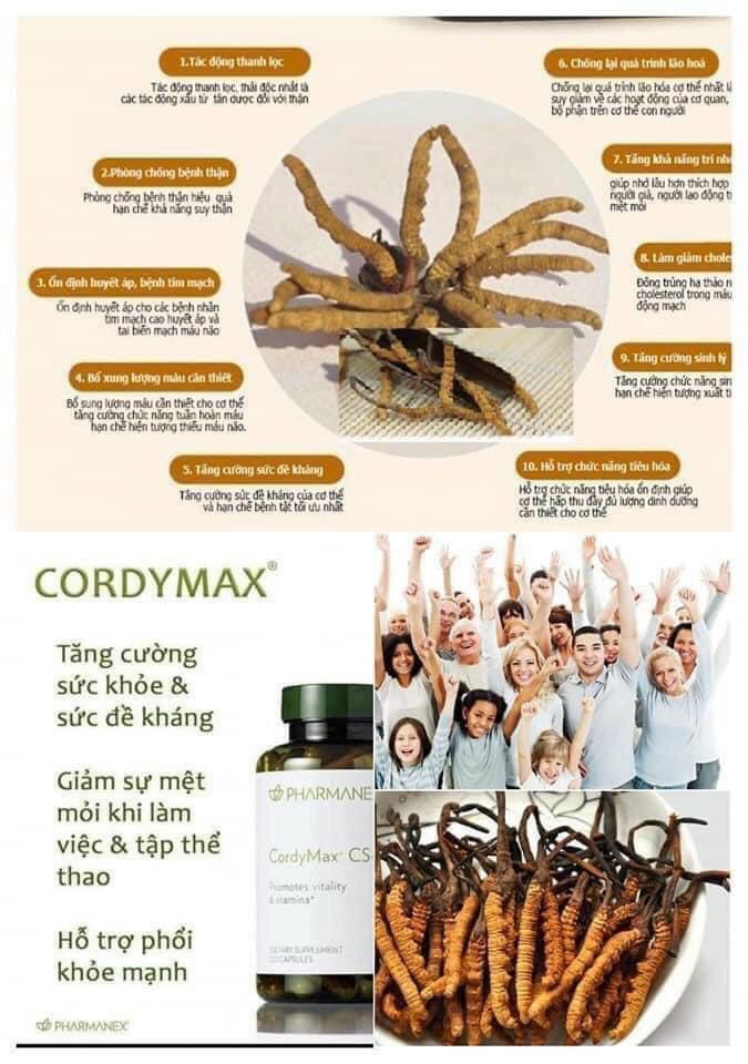 Thực Phẩm Bảo Vệ Sức Khoẻ Cordymax Cs-4 Nuskin