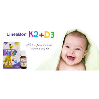 Vitamin tăng trưởng chiều cao LineaBon K2+D3 (10ml)