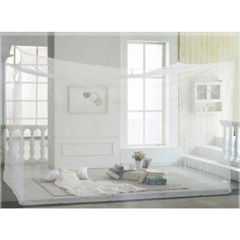 Mùng Tuyn Dây | Màn Thủ Đô Cao 2M Màn Chân Cao Không Cửa(Size1M2-1M6-1M8-2Mx2M2)Bảo Hành 1 Đổi 1 Trong 7 Ngày