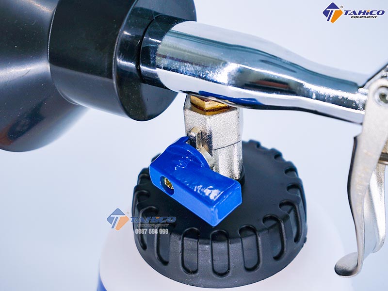 Bình phun bọt tuyết mini dùng khí nén