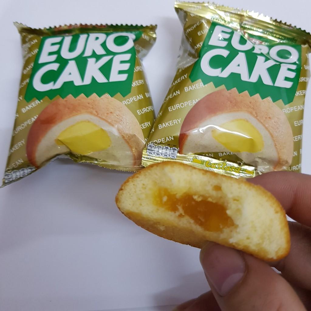 Bánh trứng Thái Lan Euro Cake Custard 204g