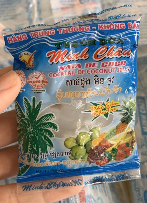 Thạch Dừa Minh Châu Bến Tre Cào Trúng Thưởng (22 Gói Nhỏ)
