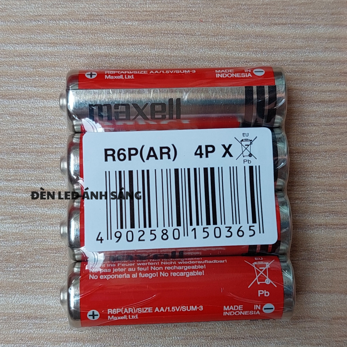 Pin 2A (AA) Pin tiểu Super Maxell Đỏ 1.5V