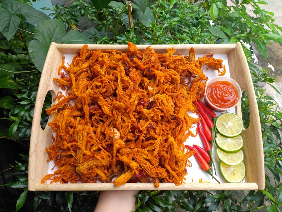 khô heo cháy tỏi đặc biệt 300g