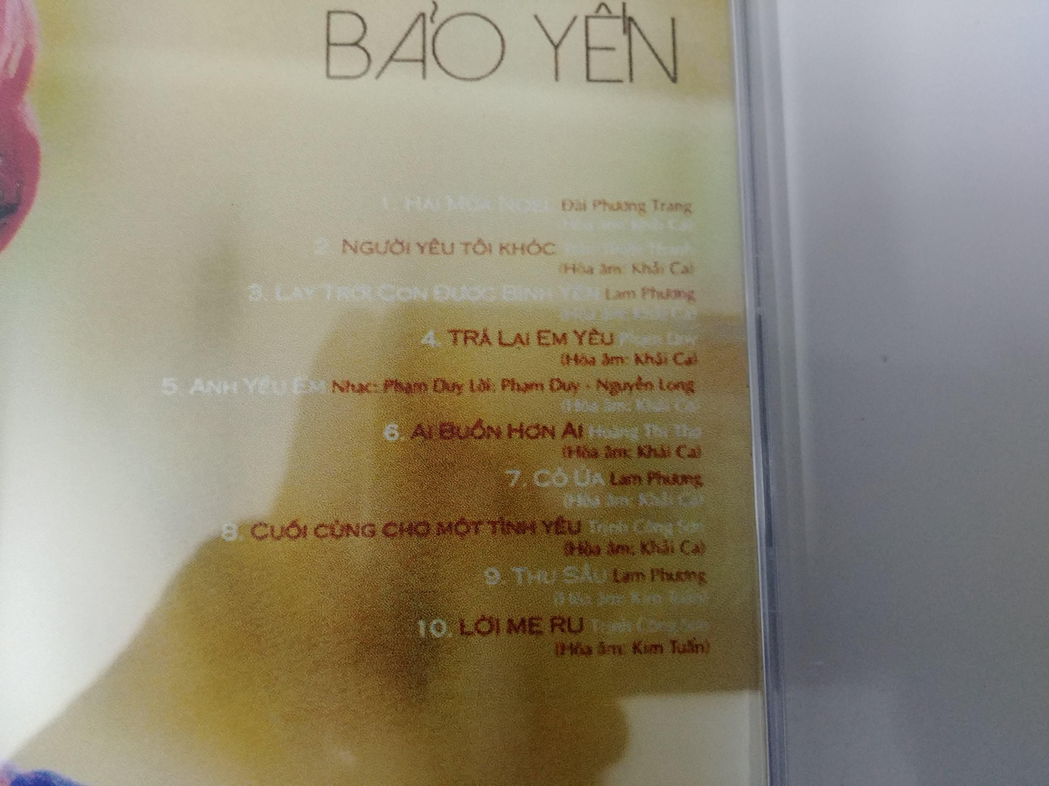 CD Ai Buồn Hơn Ai - Bảo Yến