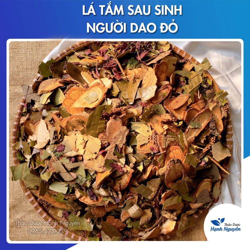 Lá xông tắm dao đỏ - thảo dược hạnh nguyên