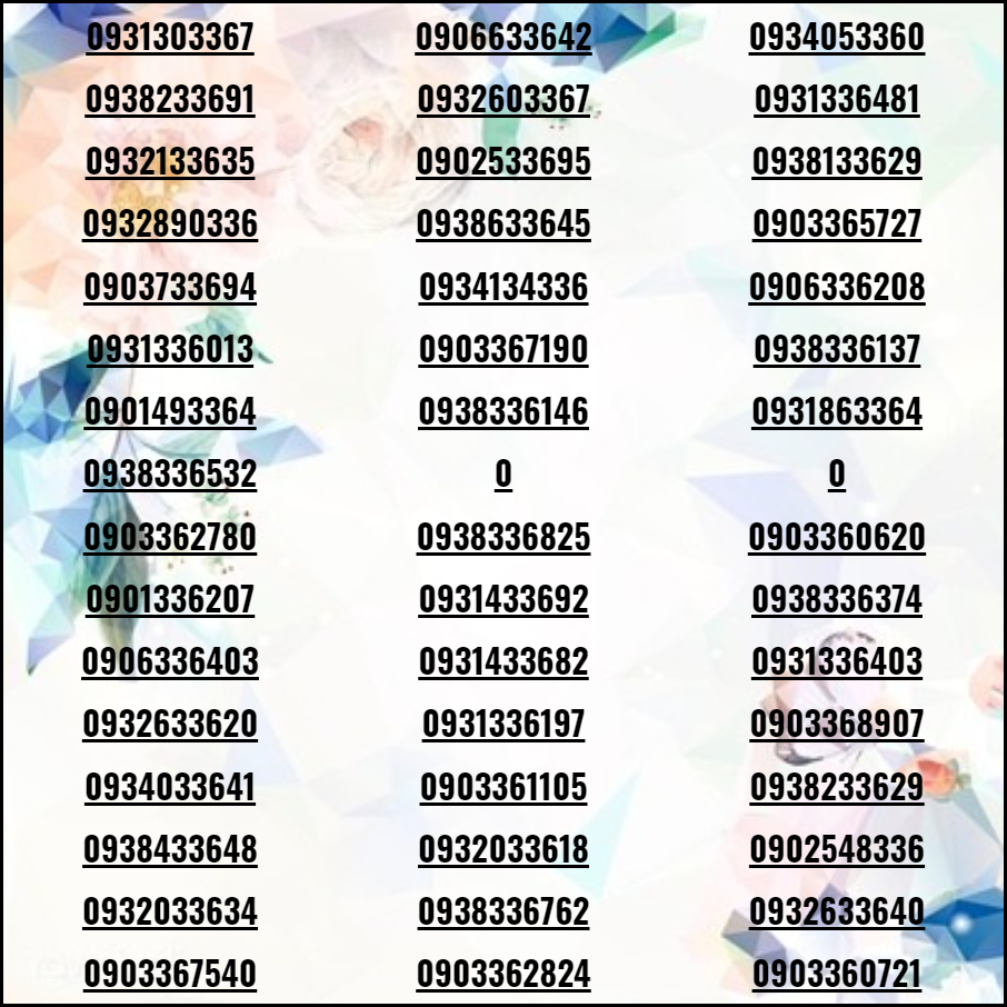 [HCM]List số đẹp xả kho VIP