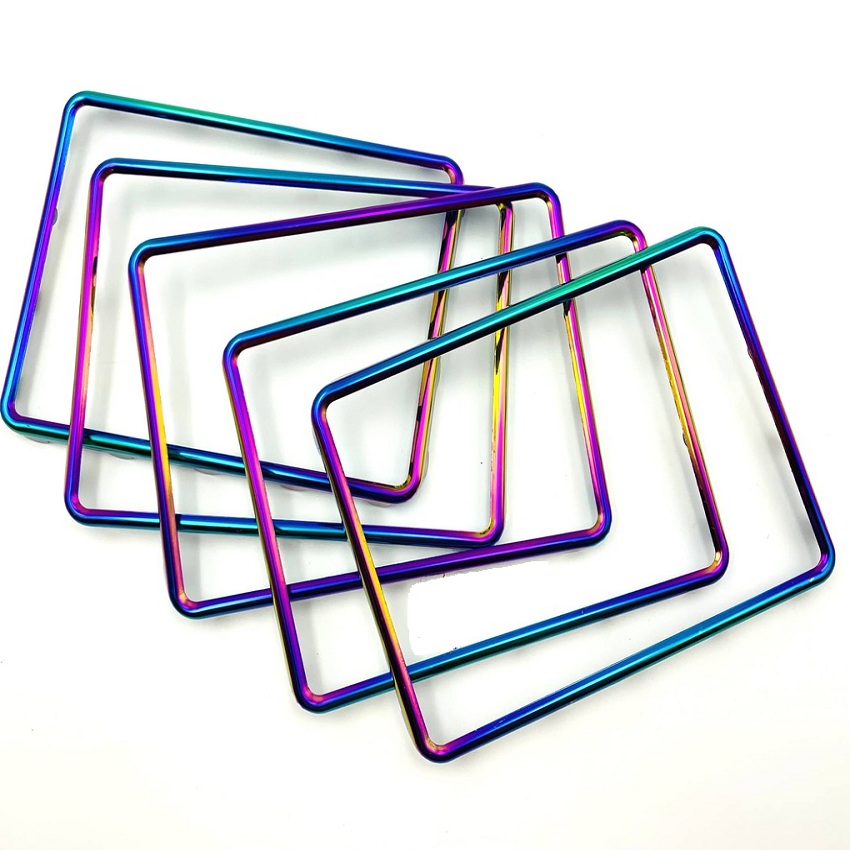 Khung biển số xe máy màu titan siêu đẹp chống nước - shop Tây Thành -FS