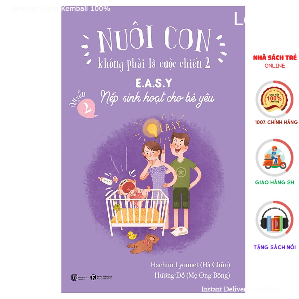 Sách - Nuôi Con Không Phải Là Cuộc Chiến - Nếp Sinh Hoạt Cho Bé Yêu - Thái Hà Books