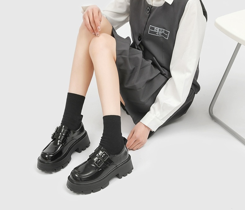 Pera Strap Shoes (New Version) - Giày da bò nữ