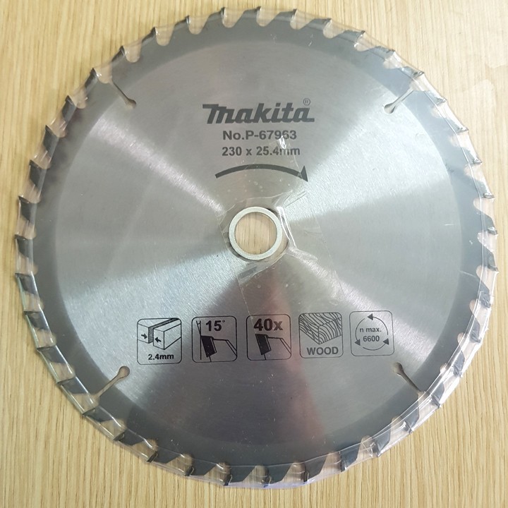 Lưỡi cắt gỗ Makita đường kính 230 - 40 răng