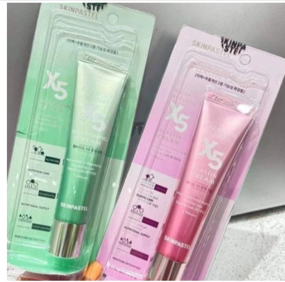 Kem Trẻ Hoá Da Retinol X5 Elastin 0,1% Cream Skinpastel Premium Peptide Hàn Quốc 30ml