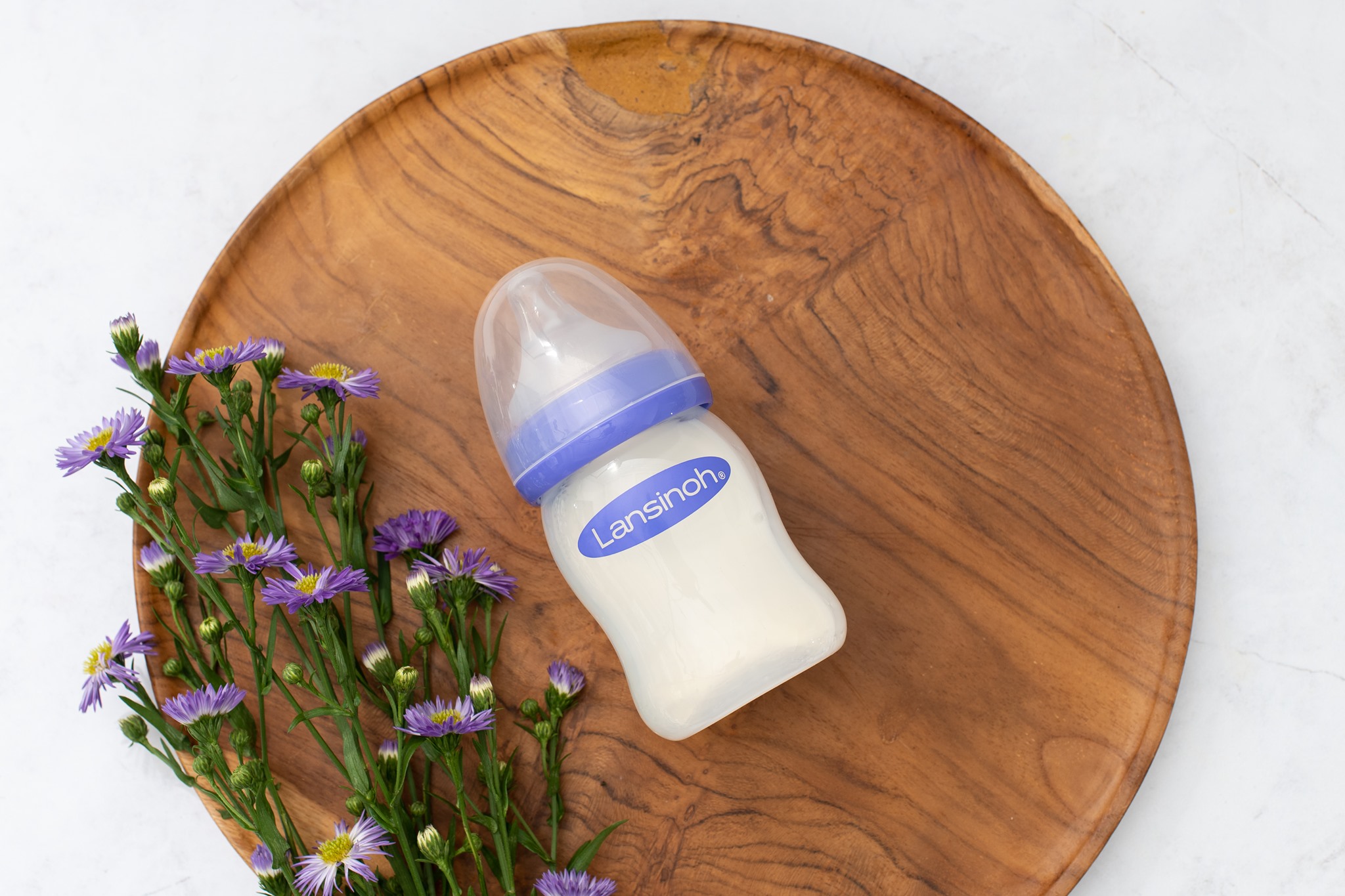 Combo 2 Bình Sữa Cổ Rộng Lansinoh 160ml