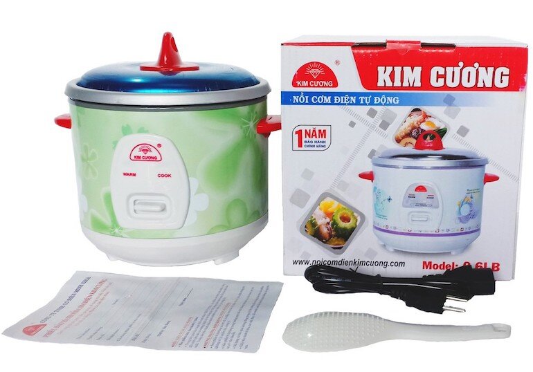 NỒI CƠM ĐIỆN TỰ ĐỘNG LÍT KIM CƯƠNG NẮP RỜI