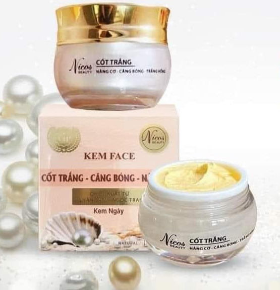 Kem Face Cốt Trắng Nicos ĐÔNG Y