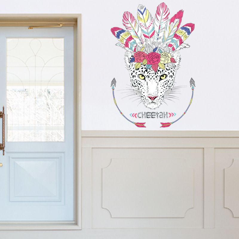 Decal dán tường Chee tah AM9152 framedecals