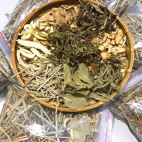 Combo 5 gói lá xông giải cảm