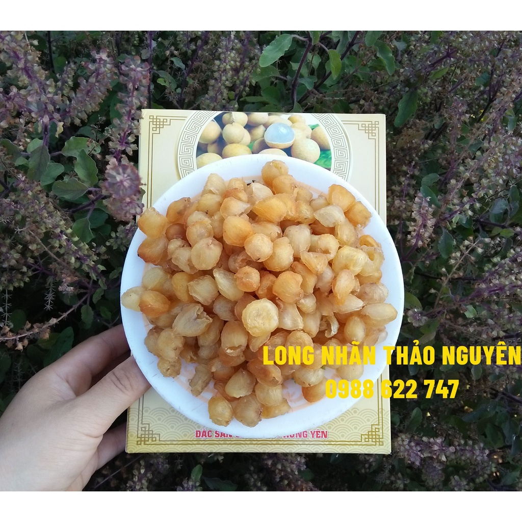 Nhãn nhục Hưng Yên sấy khô hộp 500gr không tẩm đường