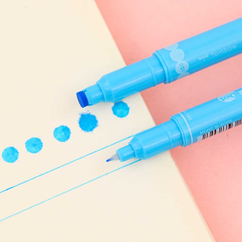 [HCM]BÚT MARKER TRANG TRÍ 2 ĐẦU TOMBOW PLAY COLOR DOT
