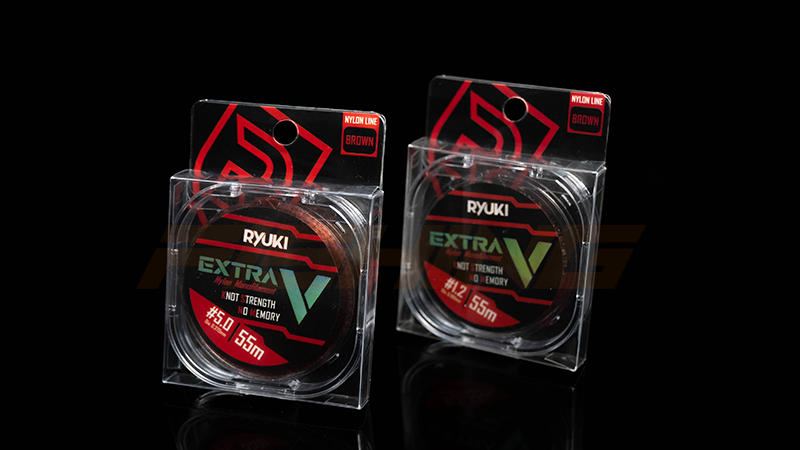 [Ảnh thật] [Chính hãng] Dây câu Ryuki Extra V màu đỏ, chắc chắn, sợi dai