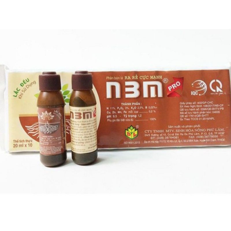 Dung Dịch N3M Kích thích ra rể cực mạnh (1 lọ20ml ) - VTNT1