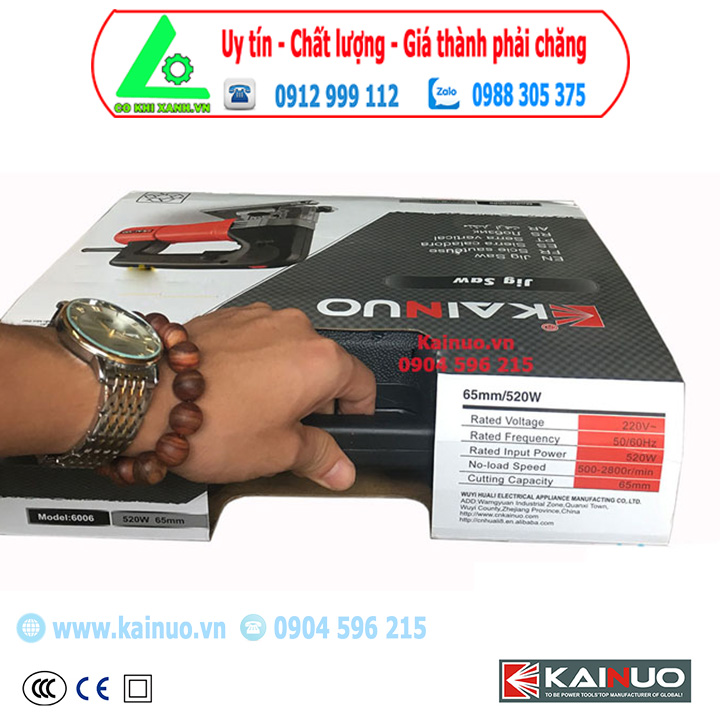Máy cưa lọng gỗ Kainuo 6006 520W