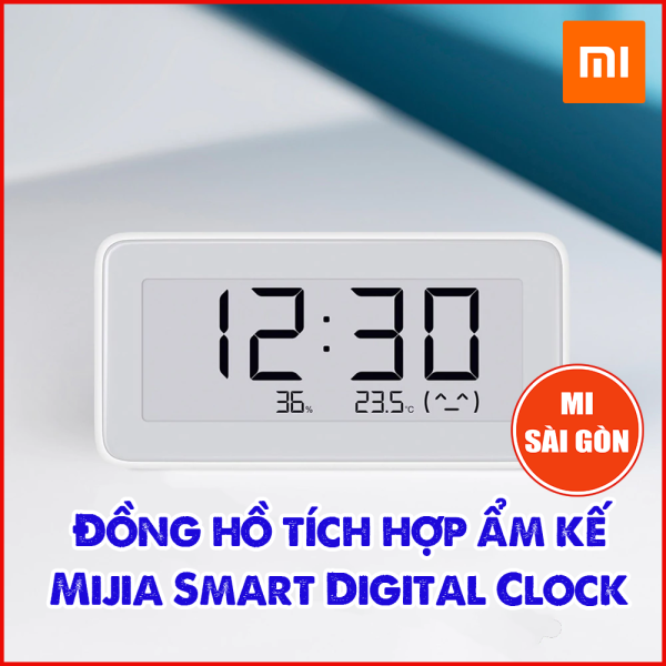 Đồng hồ Ẩm kế Xiaomi Mijia Smart Clock - Đo Nhiệt độ, Độ ẩm cao cấp