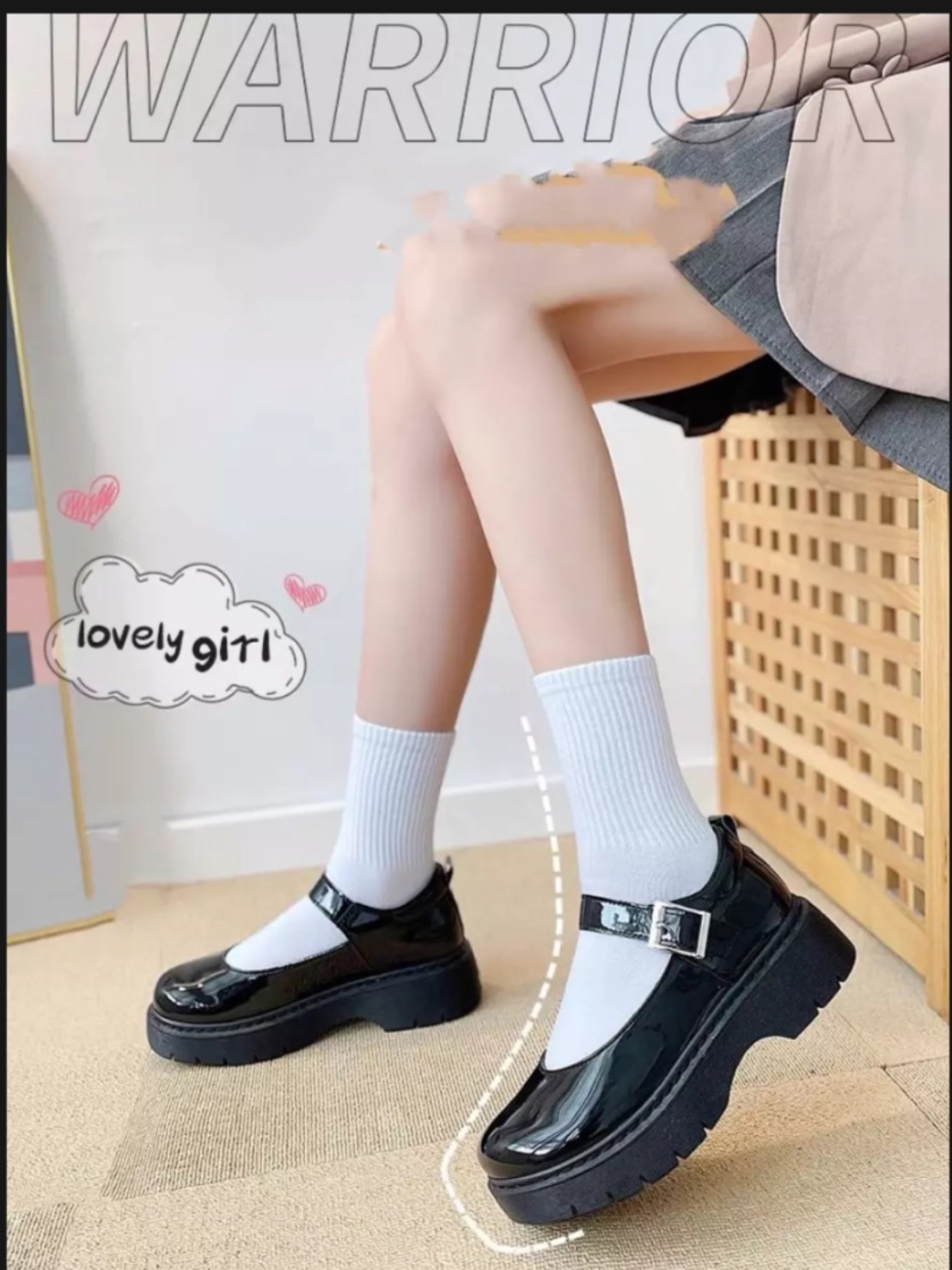 Giày Mary Janes  , giày nữ quai ngang hàng thiết kế siêu hot