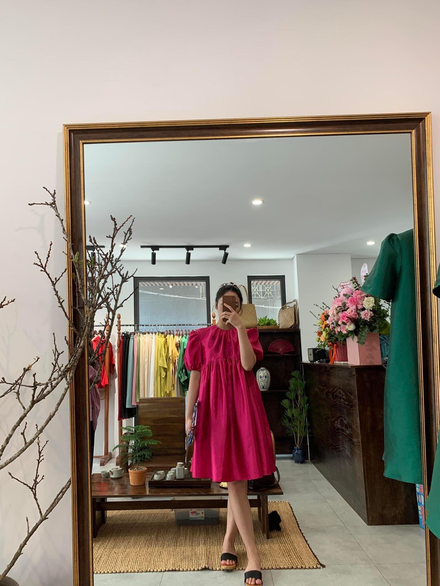 Đầm phom baby doll Thanh Di - Đing Đang