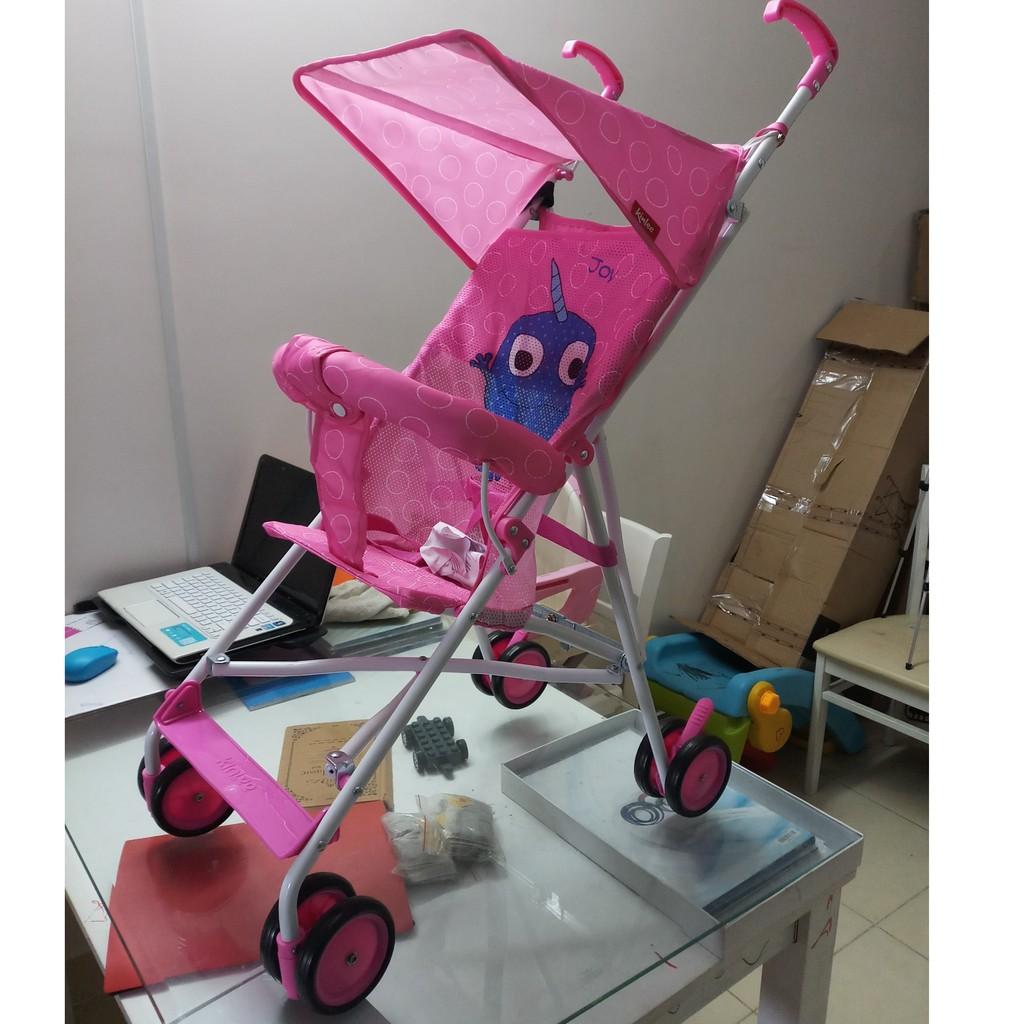 Xe đẩy du lịch siêu nhẹ Kinlee màu Hồng