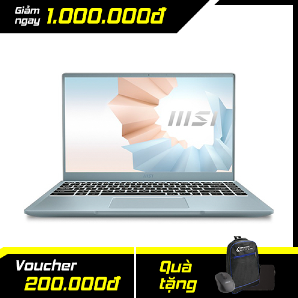 Bảng giá Laptop MSI Modern 14 B11SB-074VN : i5-1135G7 | 8GB RAM | 512GB SSD | Iris Xe Graphics + MX450 2GB | 14 FHD | Win 10 Phong Vũ