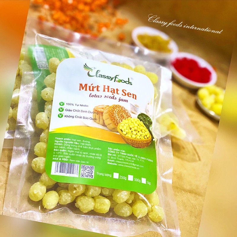 Mứt hạt sen - 156marthcm