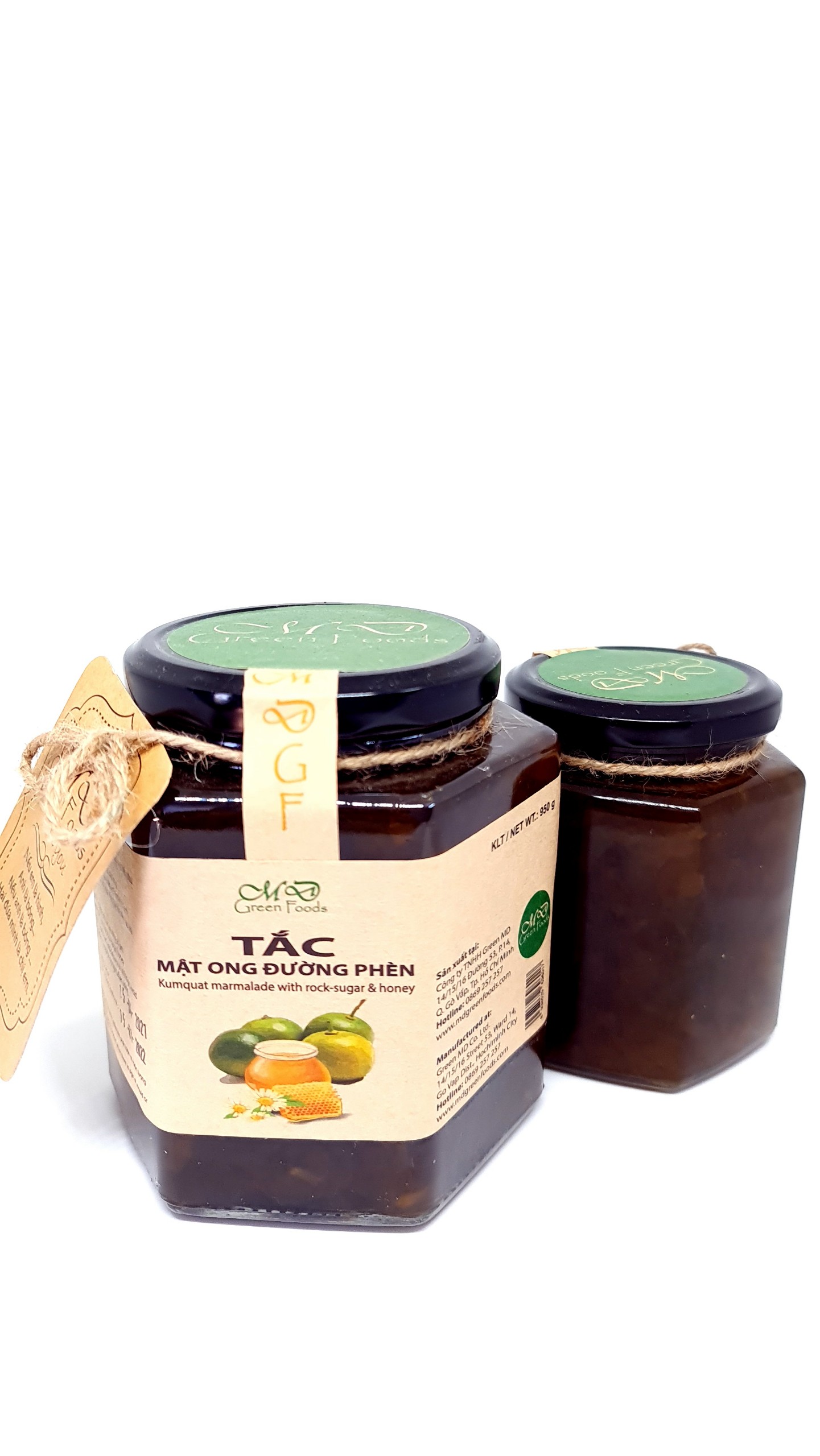 [COMBO - 2 Hủ] Atiso đỏ mật ong vị quế & Tắc mật ong đường phèn