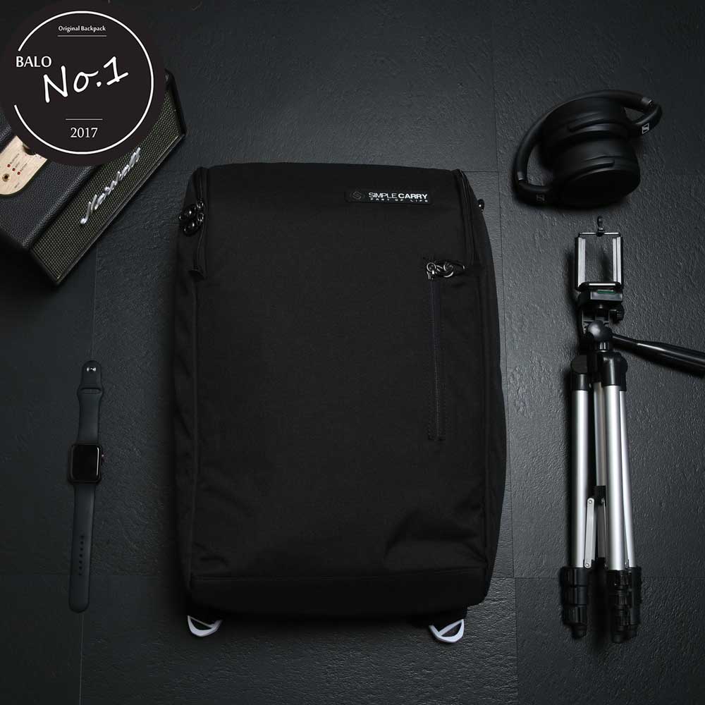 [HCM][FLASH SALE] [Tặng Kèm Vớ] Balo Thời Trang Cao Cấp Simple Carry K3