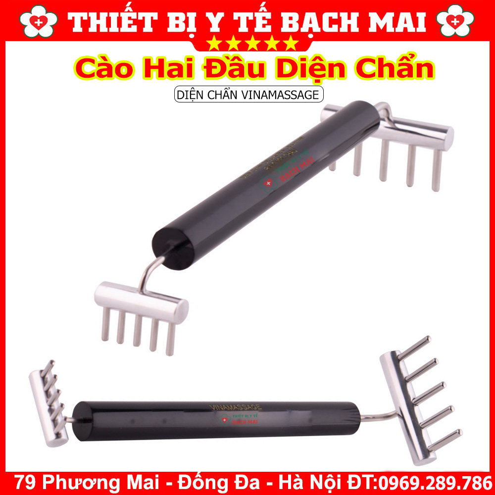 Dụng cụ diện chẩn - cào hai đầu lớn nhỏ