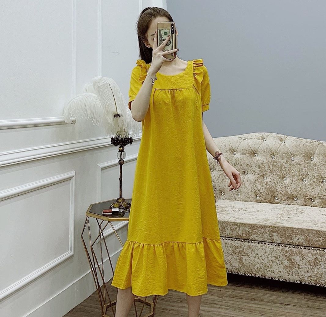đầm bầu dễ thương