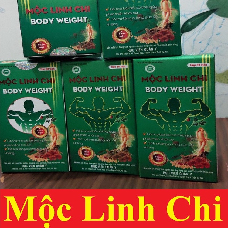 Viên uống tăng cân Mộc Linh Chi Body Weight  HVQY